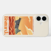 Duits Slagschip Bismarck - Oude Marineposter Case-Mate iPhone Case (Achterkant (horizontaal))