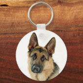 Duits Sleutelhanger voor de begroting van Shepherd (Voorkant)