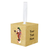 Duits "Smoker Man" Decoratie (Voorkant hoekig)