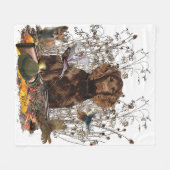 Duits-Spanjaard, Wachtelhund Fleece Deken (Voorkant (Horizontaal))