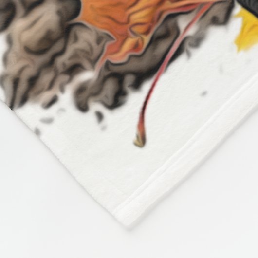 Duits-Spanjaard, Wachtelhund Fleece Deken (Hoek)