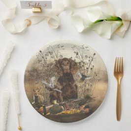 Duits-Spanjaard, Wachtelhund Papieren Bordje