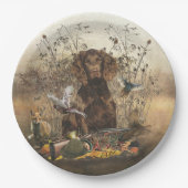 Duits-Spanjaard, Wachtelhund Papieren Bordje (Voorkant)