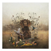 Duits-Spanjaard, Wachtelhund Perfect Poster (Voorkant)