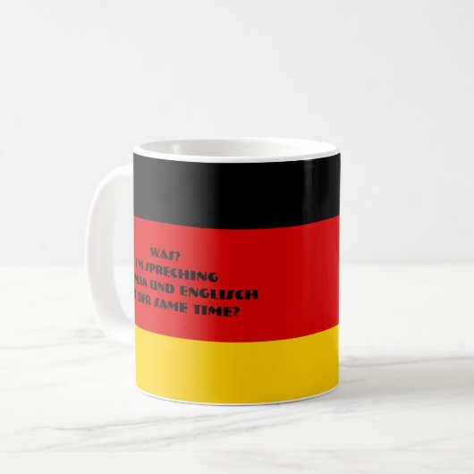 Duits und Englisch Koffiemok (Voorkant links)