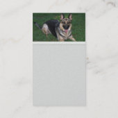 Duits Visitekaartje Shepherd (Achterkant)