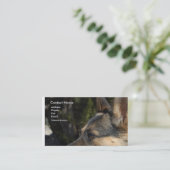 Duits Visitekaartje Shepherd (Staand voorkant)