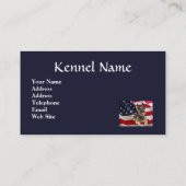 Duits Visitekaartje Shepherd (Achterkant)