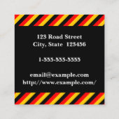 Duits Visitekaartje van taaldeskundigen (Achterkant)