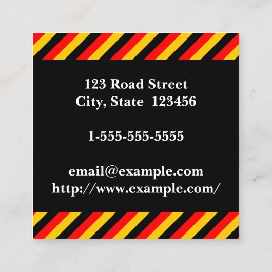 Duits Visitekaartje van taaldeskundigen (Achterkant)