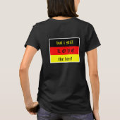 Duits voedsel is het Wurst T-shirt (Achterkant)