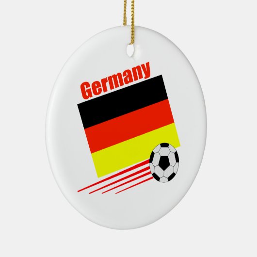Duits voetbalteam keramisch ornament (Rechts)
