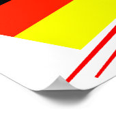 Duits voetbalteam poster (Hoek)