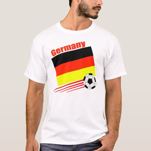 Duits voetbalteam t-shirt (Voorkant)