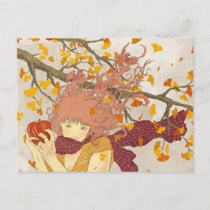 Duits voor het najaar briefkaart