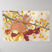 Duits voor het najaar poster (Voorkant)