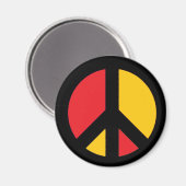 Duits vredessymbool magneet (Voorkant / Achterkant)