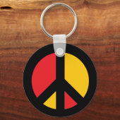 Duits vredessymbool sleutelhanger (Voorkant)