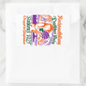 Duits Wijnfestival 1925 Rechthoekige Sticker (Tas)