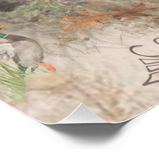 Duits wirehaire Pointer Tapestry Perfect Poster (Hoek)