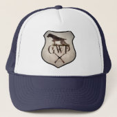 Duits Wirehaire Pointer Trucker Hat Pet (Voorkant)