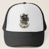 Duits Wirehaire Pointer Trucker Hat Pet (Voorkant)