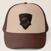Duits Wirehaire Pointer Trucker Hat Pet (Voorkant)