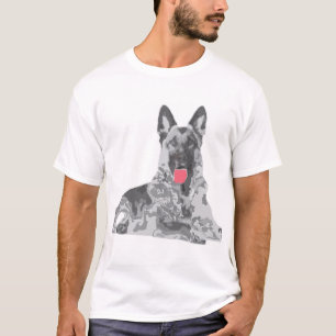 Duits zwart t-shirt