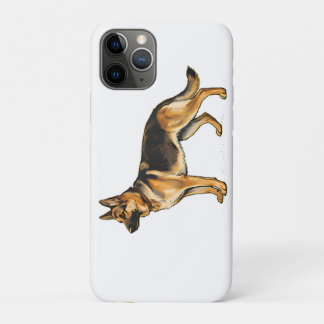 Duitsche Herder Dubbelzijdige Worp Kussen Case-Mate iPhone Case