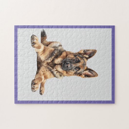 Duitsche Herder Legpuzzel (Horizontaal)