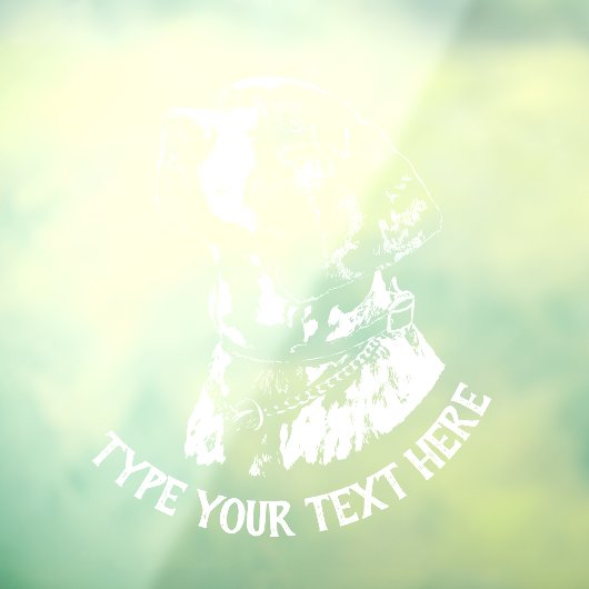 Duitse aanwijzer Decal Personalized Dog Window Cli (Vel 3)