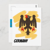 Duitse adelaar briefkaart (Voorkant / Achterkant)