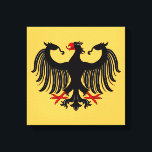 Duitse adelaar canvas afdruk<br><div class="desc">Dit Duitse adelmodel van Richard H. Fay smelt de moderne en middeleeuwse. Het was geïnspireerd door zowel de moderne federale adelaar als de verschillende middeleeuwse kruidachtige arenden.</div>