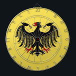Duitse adelaar dartbord<br><div class="desc">Dit Duitse adelmodel van Richard H. Vay smelt de moderne en middeleeuwse. Het was geïnspireerd door zowel de moderne federale adelaar als de verschillende middeleeuwse kruidachtige arenden.</div>