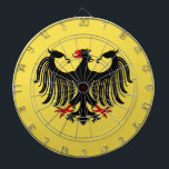 Duitse adelaar dartbord<br><div class="desc">Dit Duitse adelmodel van Richard H. Vay smelt de moderne en middeleeuwse. Het was geïnspireerd door zowel de moderne federale adelaar als de verschillende middeleeuwse kruidachtige arenden.</div>