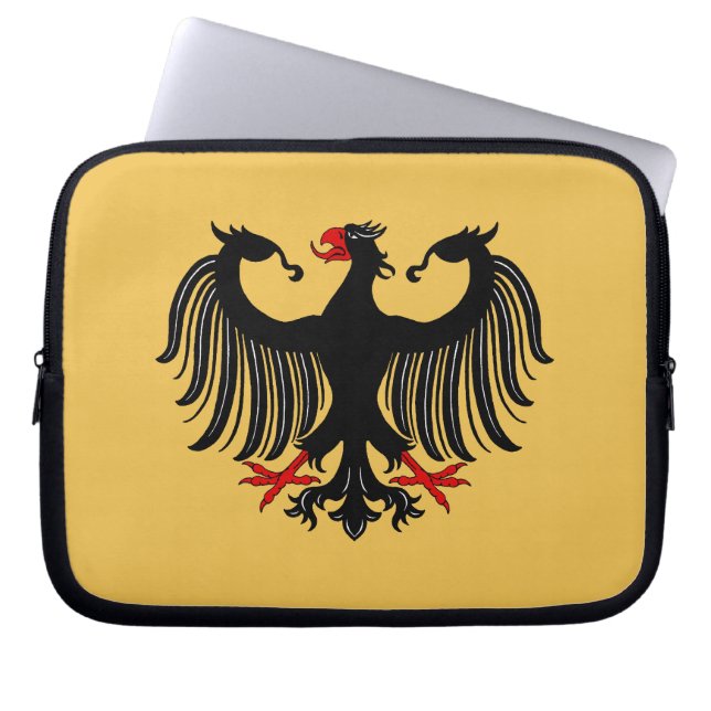 Duitse adelaar laptop sleeve (Voorkant)