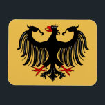 Duitse adelaar magneet<br><div class="desc">Dit Duitse adelmodel van Richard H. Fay smelt de moderne en middeleeuwse. Het was geïnspireerd door zowel de moderne federale adelaar als de verschillende middeleeuwse kruidachtige arenden.</div>
