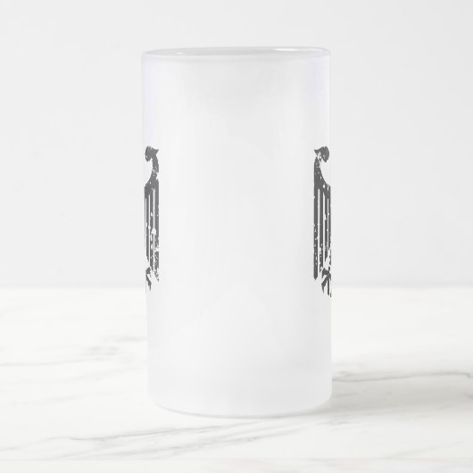  Duitse adelaar Matglas Bierpul (Center)