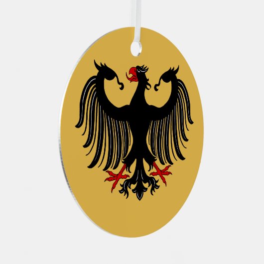 Duitse adelaar metalen ornament (Voorkant Rechts)