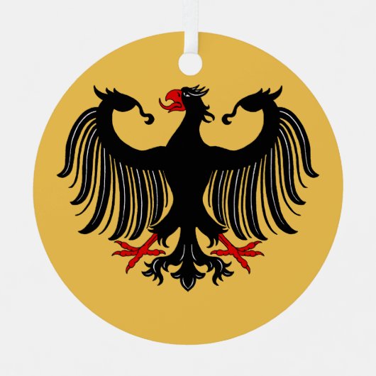 Duitse adelaar metalen ornament (Voorkant)