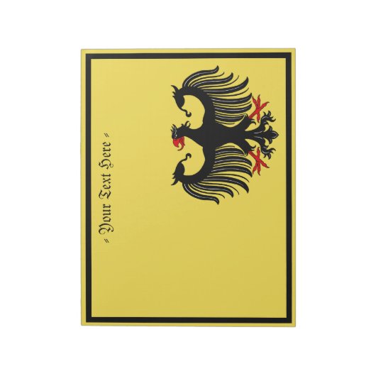 Duitse adelaar notitieblok (Linkerzijde)