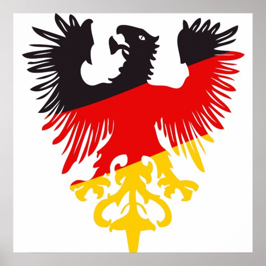 Duitse adelaar poster (Voorkant)