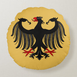 Duitse adelaar rond kussen