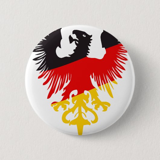 Duitse Adelaar Ronde Button 5,7 Cm (Voorkant)