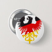 Duitse Adelaar Ronde Button 5,7 Cm (Voorkant /achterkant)
