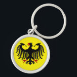 Duitse adelaar sleutelhanger<br><div class="desc">Dit Duitse adelmodel van Richard H. Fay smelt de moderne en middeleeuwse. Het was geïnspireerd door zowel de moderne federale adelaar als de verschillende middeleeuwse kruidachtige arenden.</div>