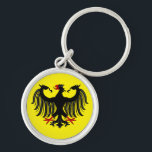 Duitse adelaar sleutelhanger<br><div class="desc">Dit Duitse adelmodel van Richard H. Fay smelt de moderne en middeleeuwse. Het was geïnspireerd door zowel de moderne federale adelaar als de verschillende middeleeuwse kruidachtige arenden.</div>