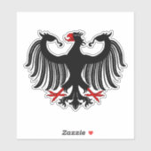 Duitse adelaar sticker (Vel)