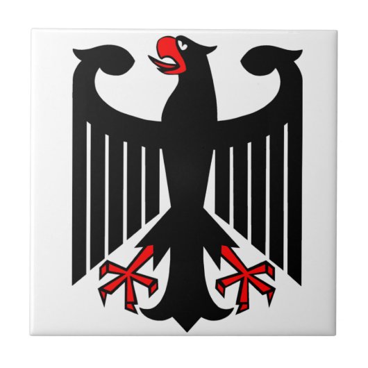 Duitse adelaar tegeltje (Voorkant)