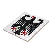 Duitse adelaar tegeltje (Zijkant)